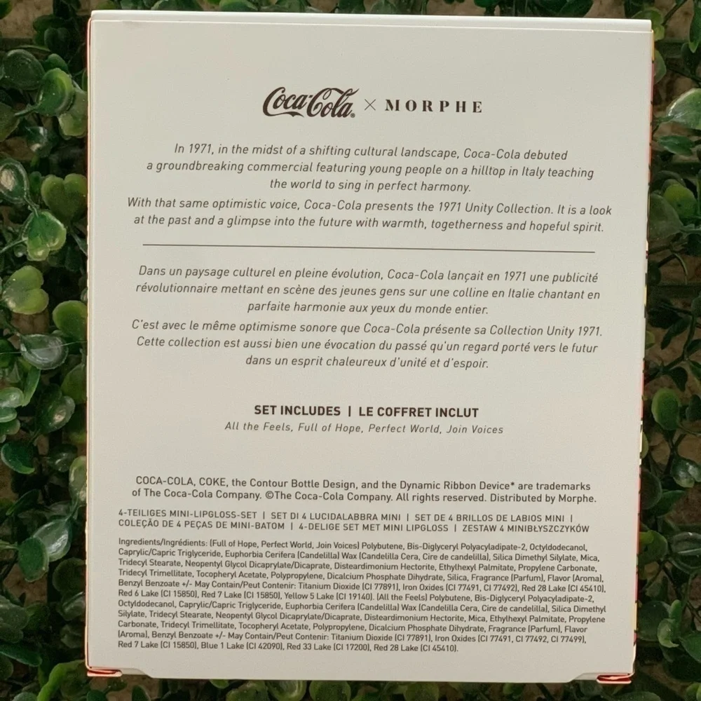 Coca-Cola 1971 The Unity Collection M O R P H E